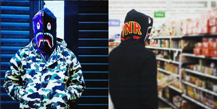 zip up bape hoodie