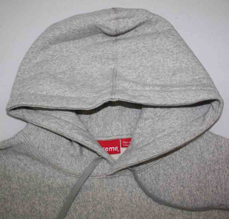 Gray Box Logo Pullover S Hoodie | Dopestudent
