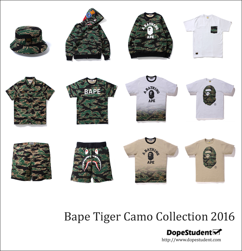 bape tiger camo