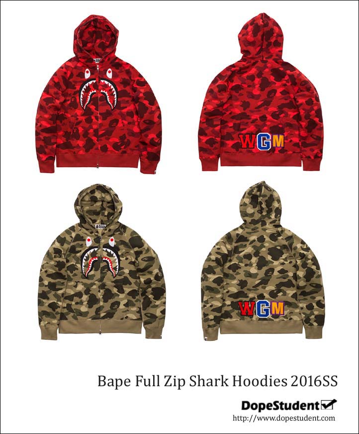 bathing ape shark hoodie