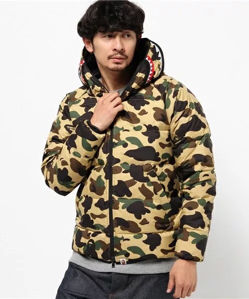 bape camo coat