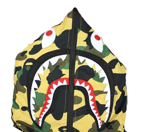 Bape Color Camo Shark Down Jacket | Dopestudent