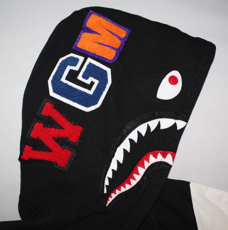 Bape Sweat Shark Varsity Hoodie | Dopestudent