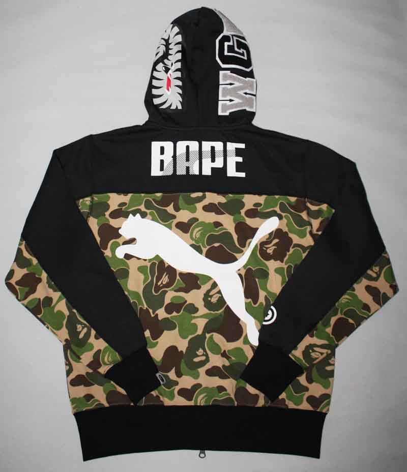 puma bape sweater