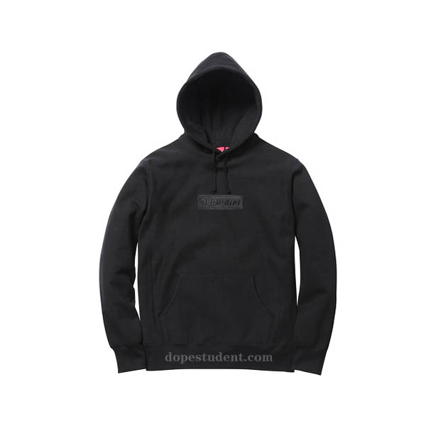 Black And White Supreme Hoodie