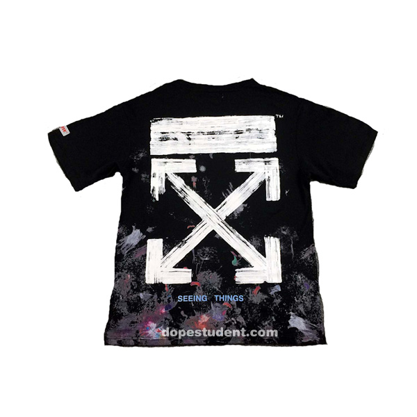 Off-White Fireworks Galaxy T-shirt | Dopestudent
