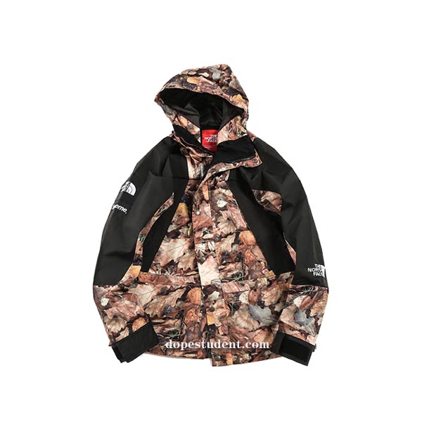 supreme tnf leaves jacket