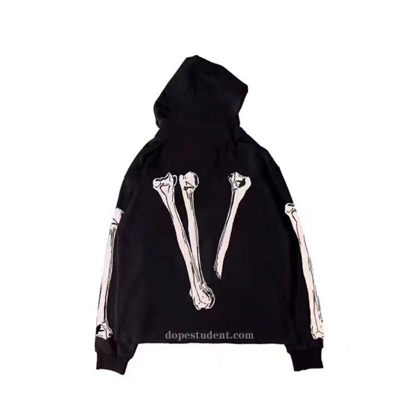 Bones Hoodie VLONE Skull Bone Trending T shirt Vlone The Bone Logo T-shirt ...