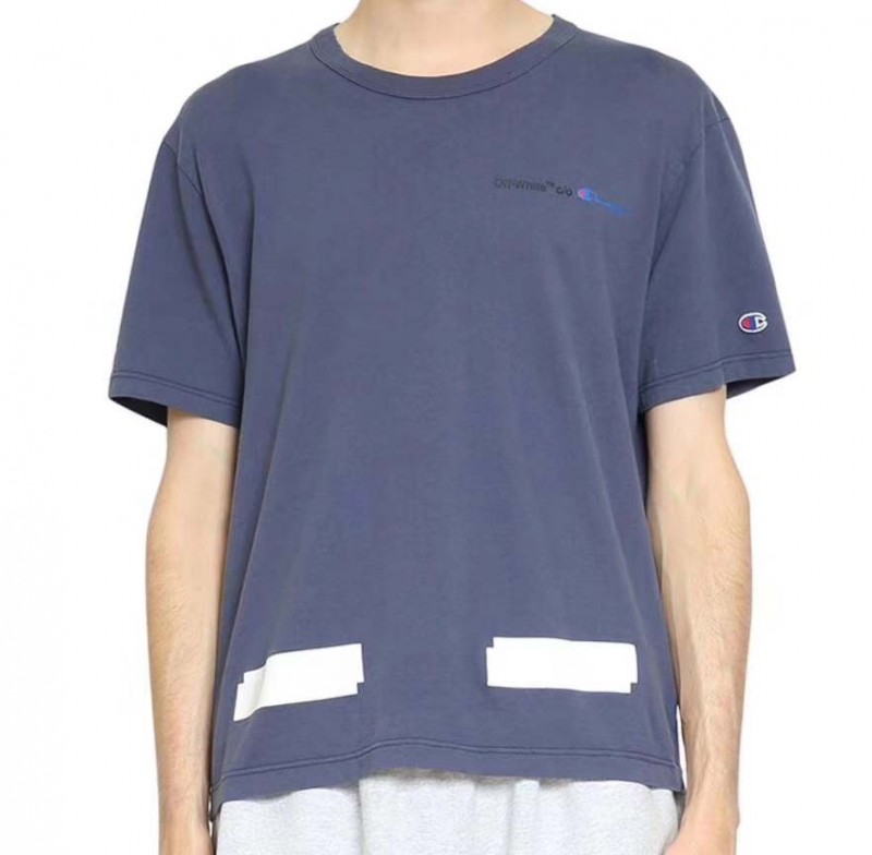 off white champion t shirt