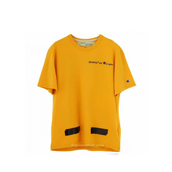 champion off white shirt