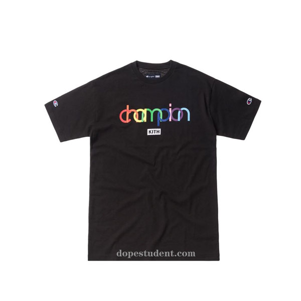 Kith Champion Double Logo T Shirt Dopestudent