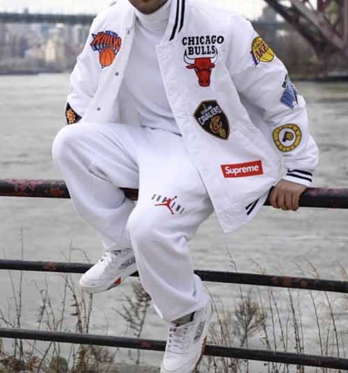 supreme x nba varsity jacket