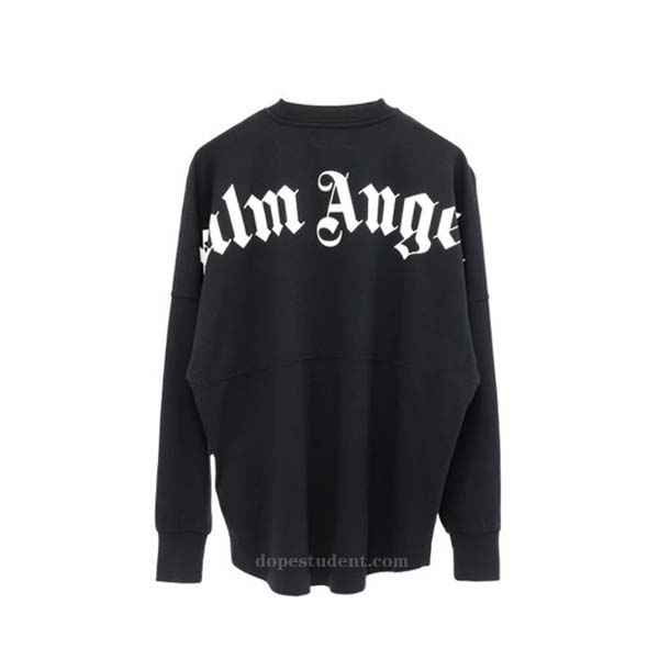 palm angels logo long sleeve