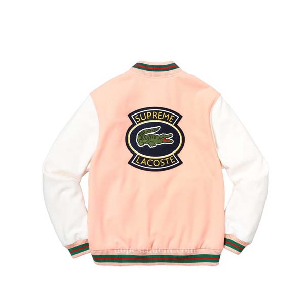 supreme lacoste varsity