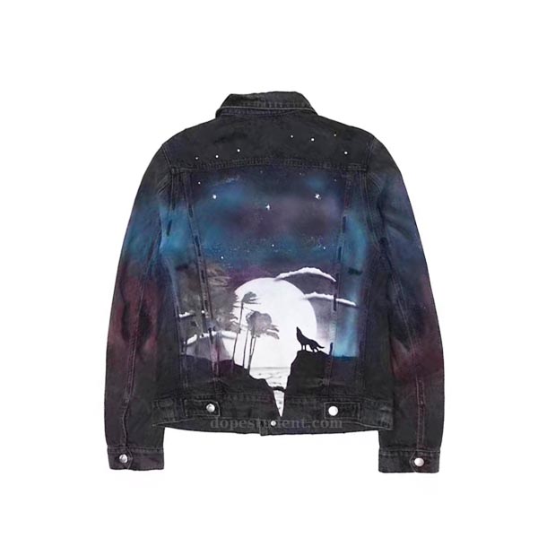 Amiri Galaxy Denim Jean Jacket | Dopestudent