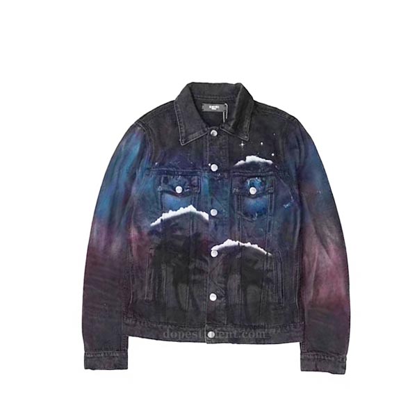 Amiri Galaxy Denim Jean Jacket | Dopestudent