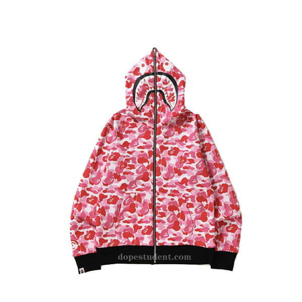 Reversible PONR Bape Camo Shark Hoodie | Dopestudent