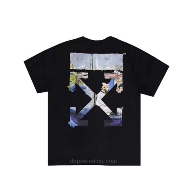 0ff-White Monet Arrow T-shirt | Dopestudent