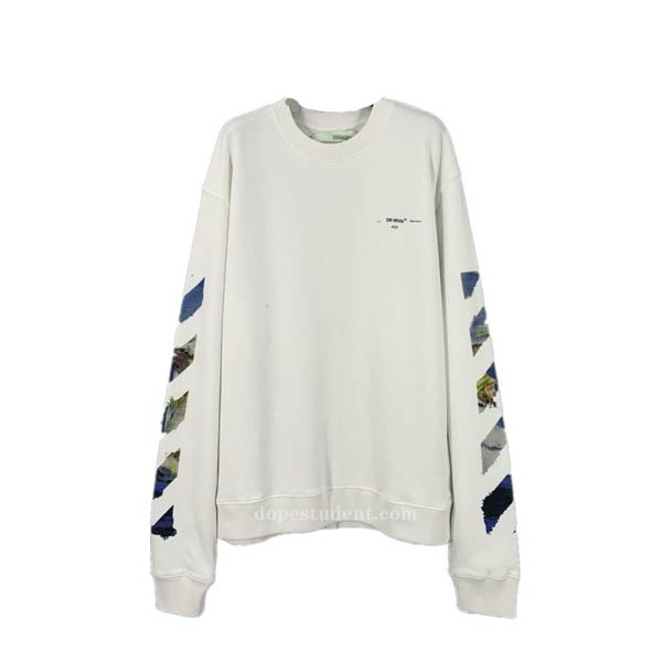 Off-White Monet Crewneck Sweatshirt | Dopestudent
