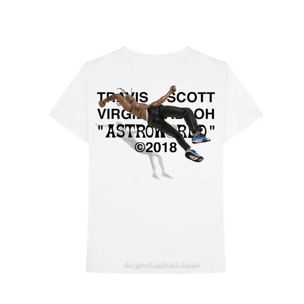 Travis Scott Astroworld Barclays Pig Black T-Shirt 93665-256 Men's Size S-XXL