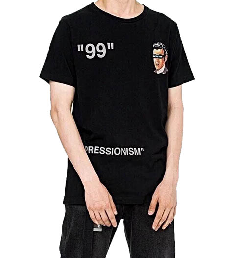 off white graphic tee