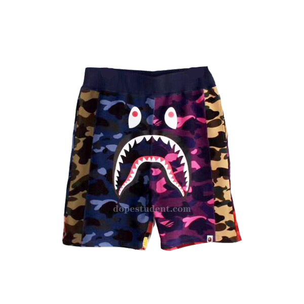 Bape PUBG Crazy Camo Shark Shorts | Dopestudent