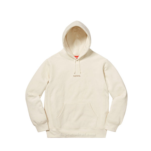 Supreme Trademark Embroidery Hoodie | Dopestudent