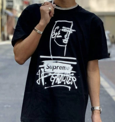 S Jean Paul Gaultier Graffiti T-shirt | Dopestudent