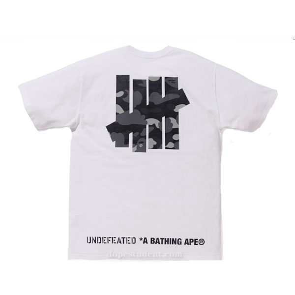 Bape Undefeated Collaboration T-shirt | Dopestudent