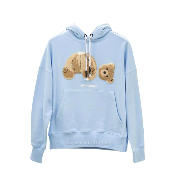 blue palm angels hoodie