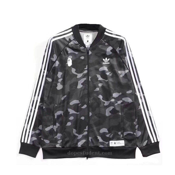 bape adidas camo jacket