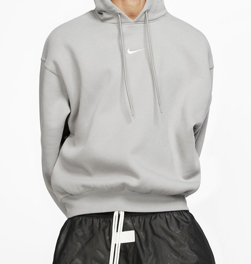 nike fear of god hoodie black