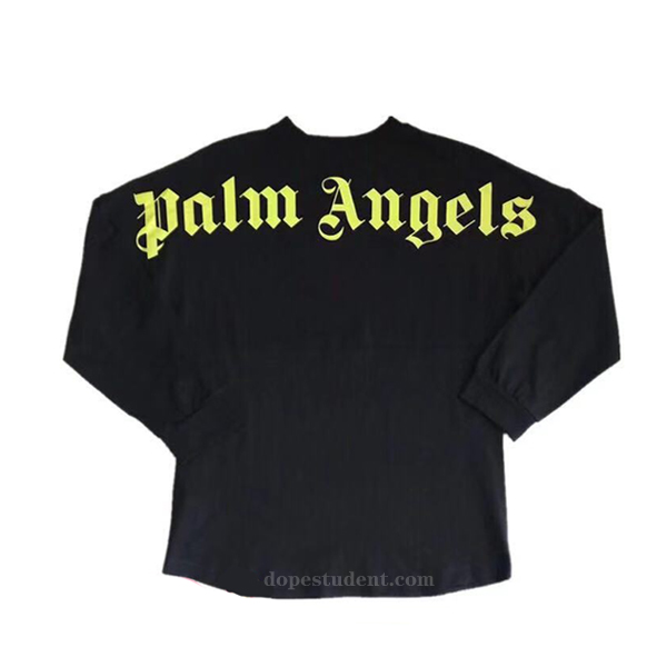 palm angels black long sleeve