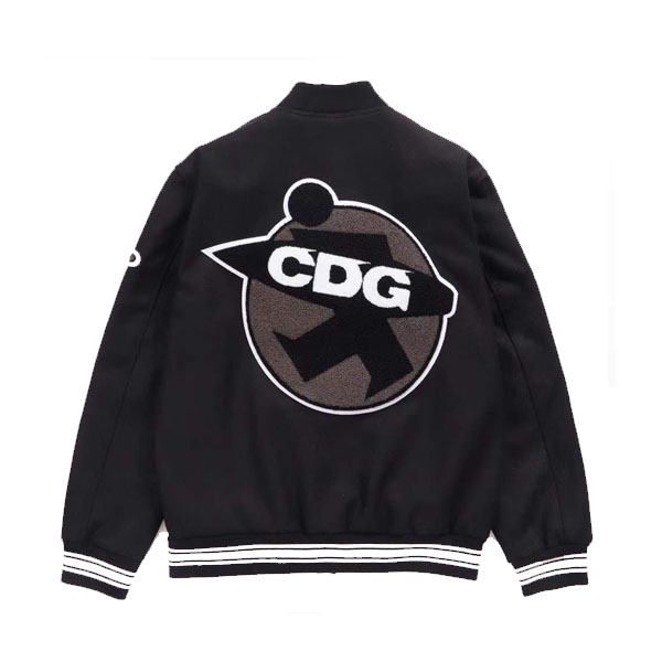 Stussy CDG Collection Varsity Jacket | Dopestudent